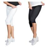 Pantalón leggins corto de mujer