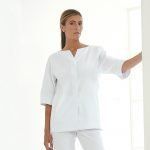 uniformes estética elegantes chaqueta esteticista