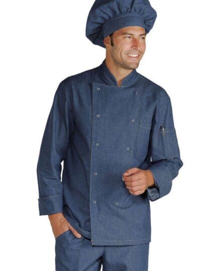 Chaqueta cocinero tejido vaquero Jeans