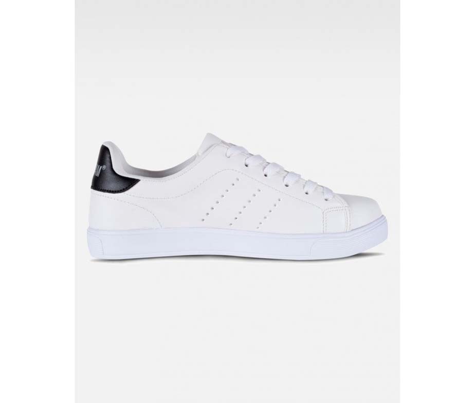 Zapatilla tipo tenis con cordones Workteam modelo P4003 negra - Calzado cómodo y resistente para trabajo y uso diario