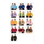 camisa de trabajo para hombre y mujer camareros