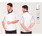 Chaquetillas Cocinero Fácil Planchado Hombre 100% Algodón Egipcio 9329
