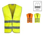 Chaleco alta visibilidad WorkTeam reflectante