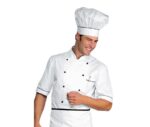 Chaqueta cocinero alicante manga corta 056801