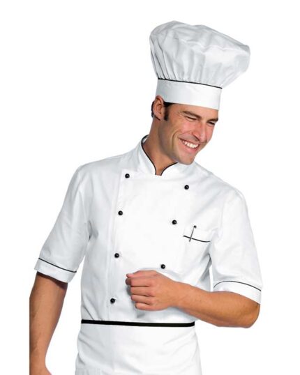 Chaqueta cocinero alicante manga corta 056801