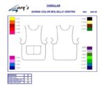 delantal casulla estola uniforme pastelerías, floristerías y comercio