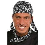 Bandana cocina estampada con dibujo de diseño oriental