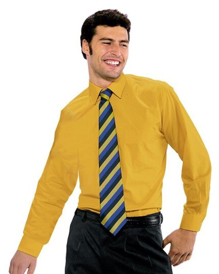 Corbata regimental tricolor para hombre confeccionada en 100% poliéster
