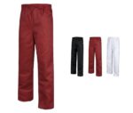 pantalón de cocinero elástico