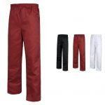pantalón de cocinero elástico