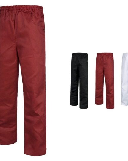 pantalón de cocinero elástico
