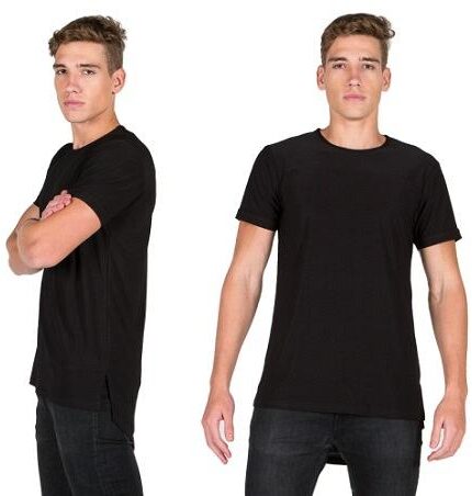 Camiseta Peluquero Caballero Poliéster Elástica Manga Corta