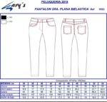 pantalón para trabajar en peluquerías oficina spa balneario recepcionista