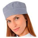 gorro estampado pata de gallo cocina