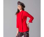 chaquetillas de cocina roja