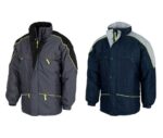 Parka de trabajo acolchada con capucha