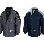Parka de trabajo acolchada con capucha