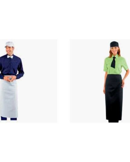 Delantal Envolvente Francés Largo Unisex