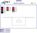 delantal velilla antimanchas antilejia resistente colores