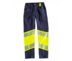 Pantalón Elástico Alta Visibilidad Para Trabajar Industria