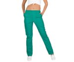 Pantalón sanitario unisex modelo 773 - Cintura elástica, bolsillos y tejido sarga para trabajo cómodo y práctico