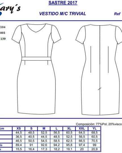 Vestido para oficina elegante