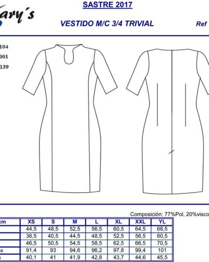 vestido mujer elegante ejecutiva oficina