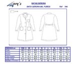 Bata médica blanca doctora