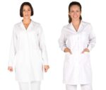 Bata blanca médico mujer doctora