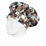 Gorro Francés Cocina Estampado Café Antimanchas