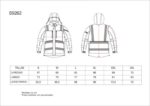 PARKA S9262 ACOLCHADA E IMPERMEABLE CON CINTAS REFLECTANTES. WORKTEAM