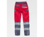 Pantalón multibolsillos combinado. Cintas discontinuas y cintas personalizadas