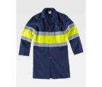 ropa reflectante alta visibilidad bata workteam