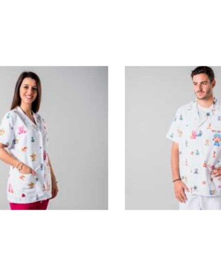 bata estampada dibujo pocoyo infantil