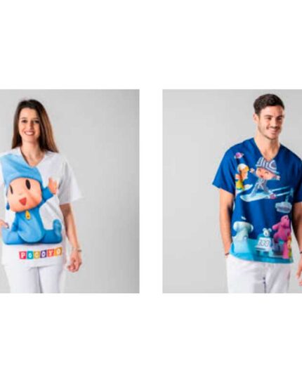casaca blusa estampada dibujo pocoyo infantil