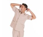 uniformes peluqueria barbero antimanchas microfibra