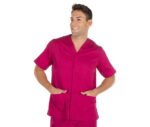 uniformes peluqueria barbero antimanchas microfibra