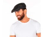Gorra plana tipo Gatsby confeccionada vaquera