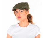 Gorra plana tipo Gatsby confeccionada vaquera