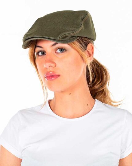 Gorra plana tipo Gatsby confeccionada vaquera