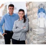 Camisa de trabajo hombre mujer en manga larga Oxford GARYS 2952