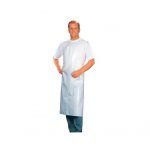 Delantal de protección sanitario impermeable desechable