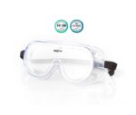 Gafas de protección de montura integral. Protección contra impactos, salpicaduras y polvo,