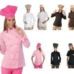Chaquetilla de cocinera ligera y fresca