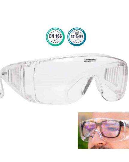 Gafas de protección de montura integral. Protección contra impactos, salpicaduras y polvo,