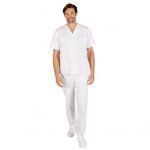 Pijama sanitario blanco Garys sarga