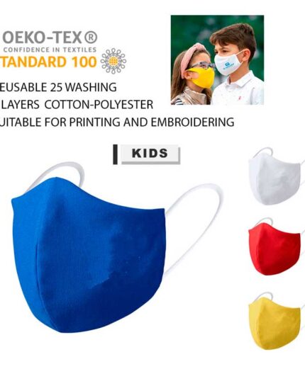 mascarilla niños lavable reutilizable