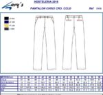 Pantalón de trabajo hombre tipo chino