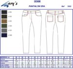 pantalón vaquero elástico para trabajar uso laboral