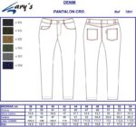 pantalón vaquero elástico para trabajar uso laboral